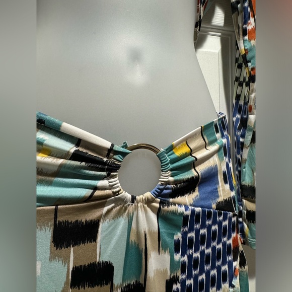 Multicolor Cutout Crop Top and Skirt Set (Size M) - Picture 8 of 8